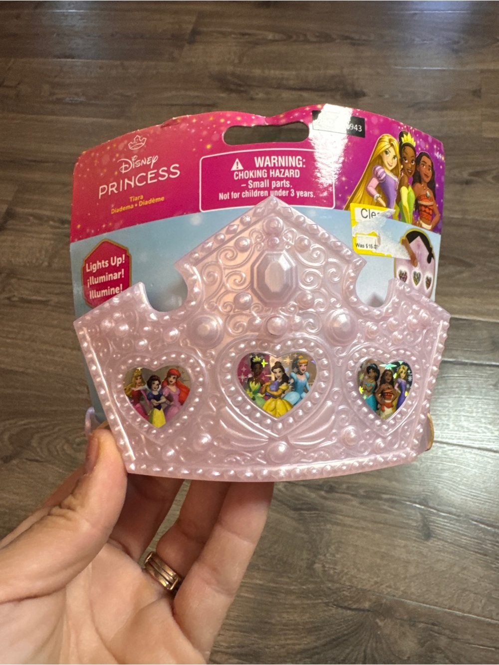 New Disney Princess Light Up crown